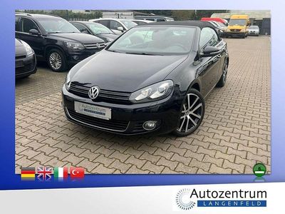 Gebraucht VW Golf Cabriolet LOUNGE 125 PS (91 kW) 2015 Schwarz Cabrio