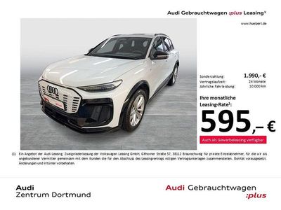 Gebraucht Audi Q6 e-tron S-Line 284 kW (387 PS) 2025 Weiß SUV