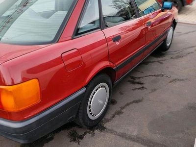 Second-hand Audi 80 90 CP (66 kW) 1989 Roșu Berlinǎ