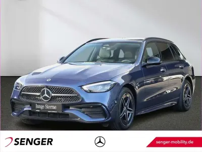 Brugt Mercedes C300e AMG 204 HK (150 kW) 2025 Blå Stationcar