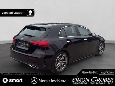 Usata Mercedes A200 AMG line 163 CV (119 kW) 2025 Nero Berlina