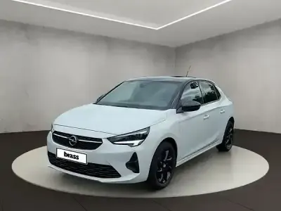 Gebraucht Opel Corsa 101 PS (74 kW) 2023 Lack weiss banquise / typ aussenverkleidung spiegel flach standard Kleinwagen