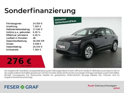 Gebraucht Audi Q4 e-tron Comfort 125 kW (170 PS) 2023 Auroraviolett metallic SUV