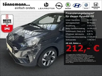 Neu Hyundai i10 Trend 83 PS (61 kW) 2025 Grau Kleinwagen
