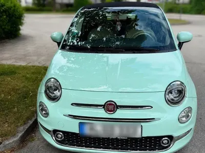 Gebraucht Fiat 500C Lounge 86 PS (63 kW) 2015 Grün Cabrio
