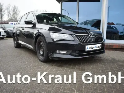 Gebraucht Skoda Superb Ambition 150 PS (110 kW) 2015 Schwarz Kombi