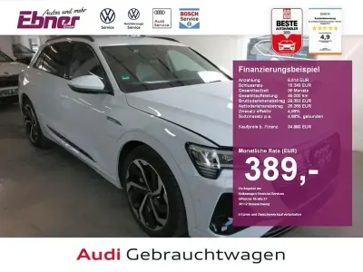 Usata Audi e-tron S-Line 300 kW (408 CV) 2022 Bianco SUV
