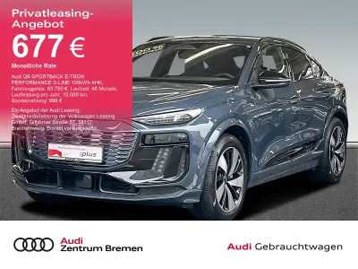Gebraucht Audi Q6 Sportback e-tron S-Line 239 kW (326 PS) 2025 Plasmablau metallic SUV