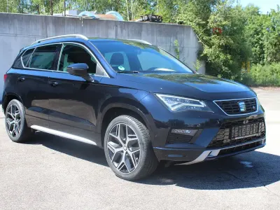 Gebraucht Seat Ateca 4Drive 190 PS (139 kW) 2021 "crystal" schwarz metallic SUV