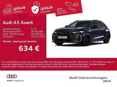 Firmamentblau metallic Gebraucht 2025 Audi A5 Ambiente Kombi | 53.890 € (Fairer Preis)
