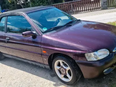 Gebraucht Ford Escort Cabriolet 89 PS (65 kW) 1998 Violet Cabrio