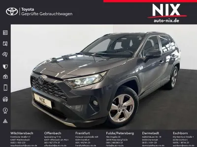 Gebraucht Toyota RAV4 Hybrid Plus 218 PS (160 kW) 2021 Marlingrau metallic SUV