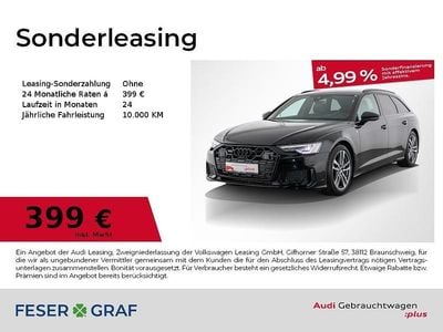Mythosschwarz metallic Gebraucht 2025 Audi A6 S-Line Kombi | 49.990 € (Guter Preis)