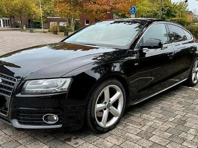 Schwarz Gebraucht 2009 Audi A5 Sportback S-Line Kleinwagen | 7.000 € (Fairer Preis)