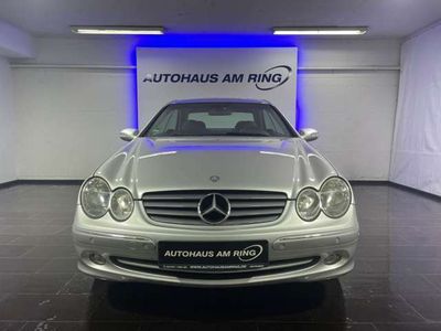 gebraucht Mercedes CLK240 Coupe Aut. LEDER ALU-18' SZHG 2xPDC SZHG