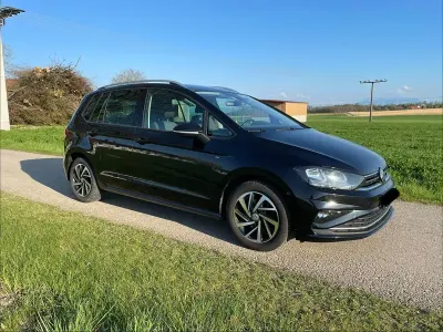 Gebraucht VW Golf Sportsvan Join 150 PS (110 kW) 2018 Schwarz Van / Kleinbus