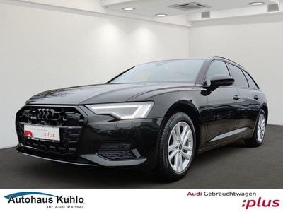 Mythosschwarz metallic Gebraucht 2024 Audi A6 Advanced Plus Kombi | 39.990 € (Superpreis)