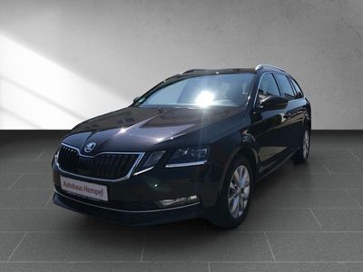 Gebraucht Skoda Octavia G-TEC Style 131 PS (96 kW) 2020 Black magic perleffekt met. Kombi
