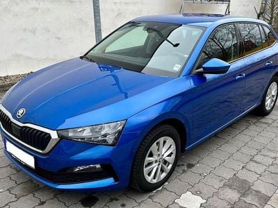 Gebraucht Skoda Scala Ambition 110 PS (80 kW) 2023 Blau Kleinwagen