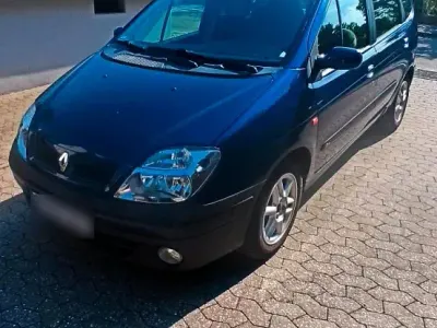 Gebraucht Renault Scénic 107 PS (78 kW) 2003 Blau Van / Kleinbus