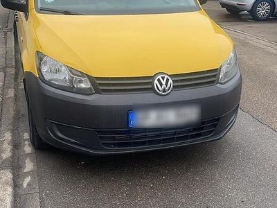 Gebraucht VW Caddy 85 PS (62 kW) 2012 Gelb Van / Kleinbus