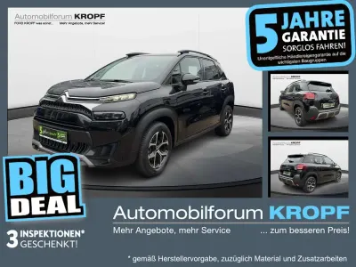 Gebraucht Citroën C3 Aircross PureTech 131 PS (96 kW) 2023 Lackierung schwarz perla nera/ SUV