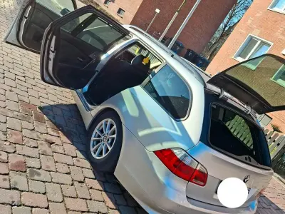 Brugt BMW 525 177 HK (130 kW) 2005 Sølv Stationcar