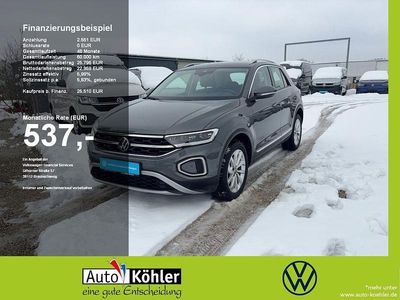 Gebraucht VW T-Roc Style 116 PS (85 kW) 2024 Indiumgrau (metallic) SUV