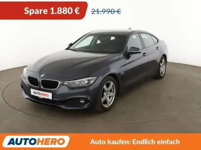 Gebraucht BMW 420 Advantage 184 PS (135 kW) 2018 Grau Coupé