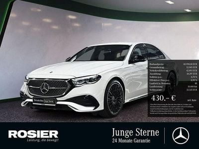 Usata Mercedes E220 AMG 197 CV (144 kW) 2025 Bianco Berlina