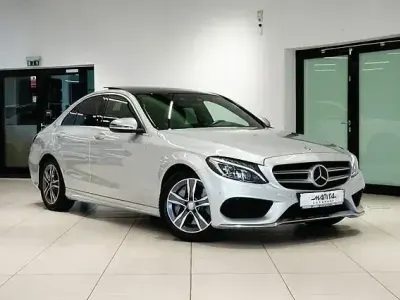 Usata Mercedes C250 AMG 211 CV (155 kW) 2015 Argento Berlina