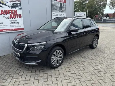 Gebraucht Skoda Kamiq 110 PS (80 kW) 2023 Schwarz metallic SUV