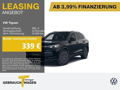 Gebraucht VW Tiguan Goal 150 PS (110 kW) 2025 Schwarz SUV
