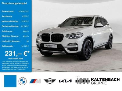 Begagnad BMW X3 xLine 184 HK (135 kW) 2019 Vit SUV