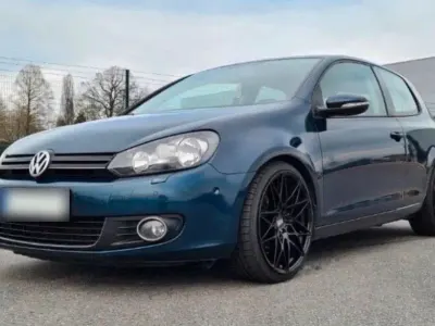 Gebraucht VW Golf VI Highline 122 PS (89 kW) 2009 Blau Kleinwagen