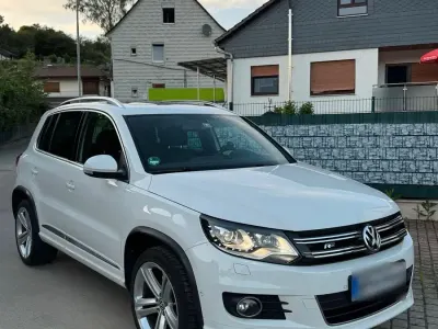 Gebraucht VW Tiguan R-line 177 PS (130 kW) 2013 Weiß SUV