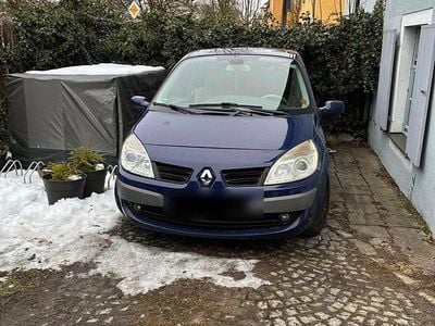 Gebraucht Renault Grand Scénic II Expression 111 PS (81 kW) 2007 Blau Van / Kleinbus