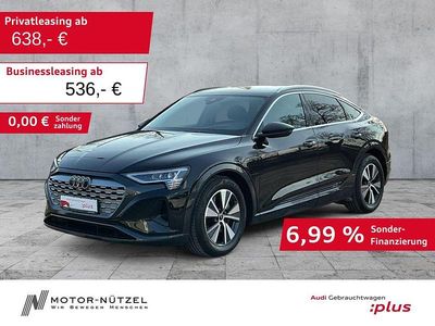 Gebraucht Audi Q8 Sportback e-tron Sport 250 kW (340 PS) 2024 Schwarz SUV
