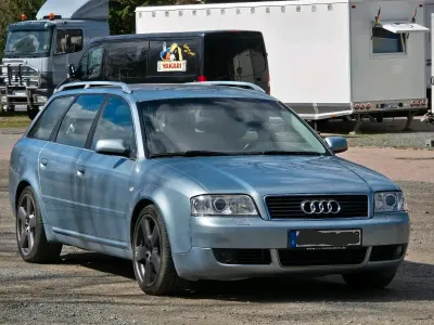 Brugt Audi A6 S-Line 163 HK (119 kW) 2004 Blå Stationcar
