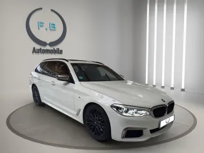 Używany BMW M550 Performance 400 KM (294 kW) 2020 Biały Sedan/Limuzyna