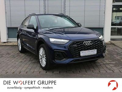 Second-hand Audi Q5 S-Line 299 CP (219 kW) 2021 Albastru SUV