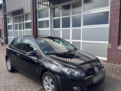 Gebraucht VW Golf VI 80 PS (58 kW) 2009 Schwarz Kleinwagen