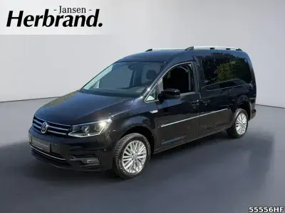 Usata VW Caddy Highline 131 CV (96 kW) 2019 Nero Monovolume
