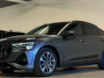 Brugt Audi e-tron Sportback S-Line 300 kW (408 HK) 2020 Grå SUV