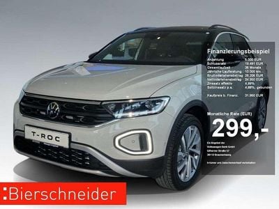 Gebraucht VW T-Roc Goal 150 PS (110 kW) 2025 Ascotgrau / schwarz SUV