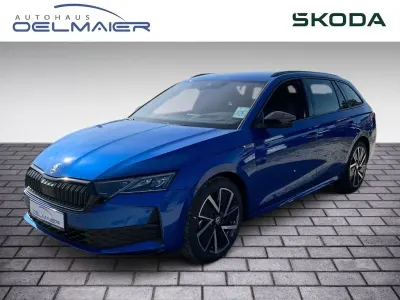 Gebraucht Skoda Octavia SportLine 150 PS (110 kW) 2025 Raceblau (metallic) Kombi