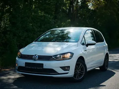 Gebraucht VW Golf Sportsvan LOUNGE 150 PS (110 kW) 2015 Weiß Van / Kleinbus