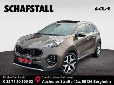Gebraucht Kia Sportage GT-Line 177 PS (130 kW) 2017 Beige ((d5u) sand track) SUV