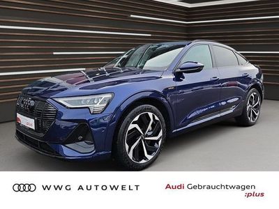 Gebraucht Audi e-tron Sportback S-Line 300 kW (408 PS) 2022 Blau SUV