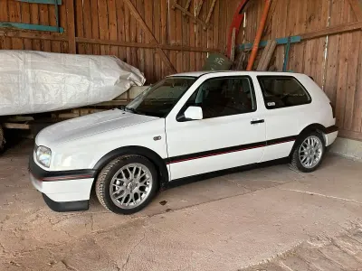 Gebraucht VW Golf III GTI 115 PS (84 kW) 1997 Weiß Kleinwagen